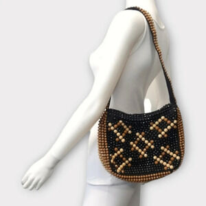 Handmade Beaded Shoulder Bag Boho